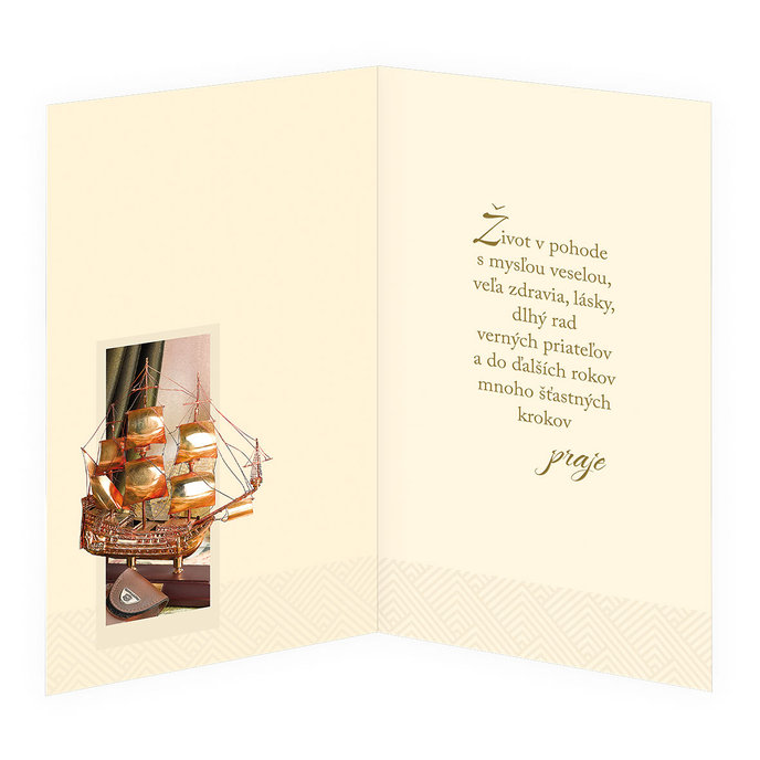 15-6355 Blahoprajná karta gratulačná otočník SK