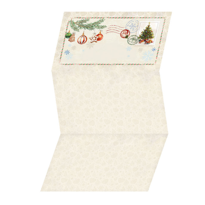 11-6551 Christmas greeting card - Wish lists
