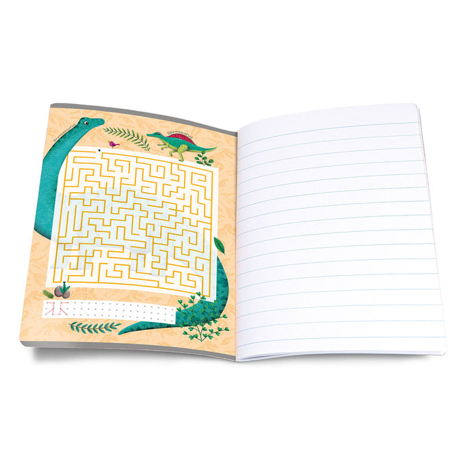 1593-0425 Zošit A5, 20 listov, TYP 523 Roaaar!