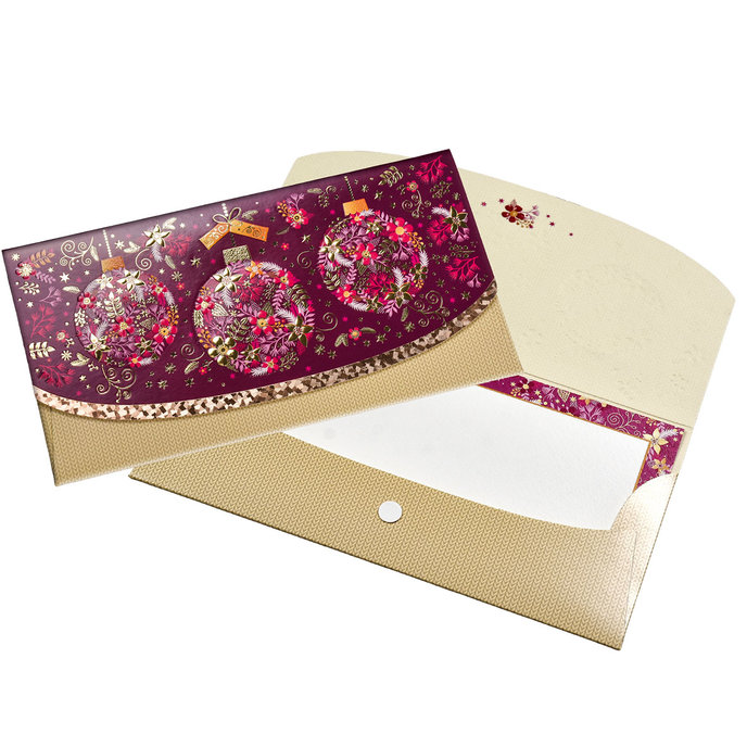 91-6005 Obálka na voucher, vianočná