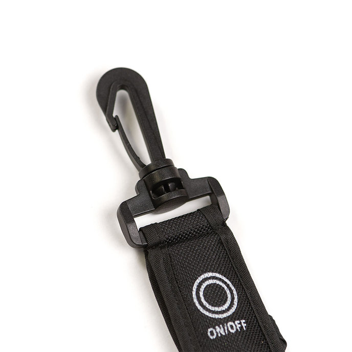 8109-0002 LED reflective pendant with clip,orange