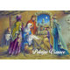 0611-0292s Christmas postcard 3D SK