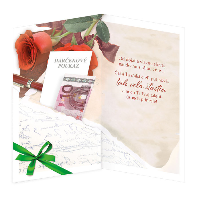 18-6001 Graduation greeting card SK