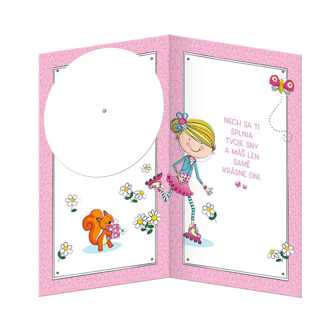 17-6019 Blahoprajná karta detská  SK