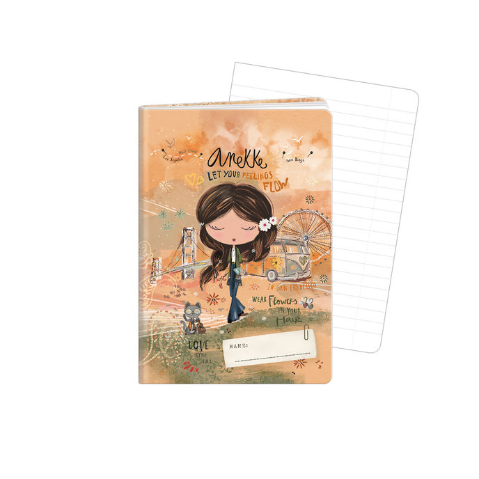 1599-0411 Zošit A6, 40 listov, TYP 644 lic. Anekke