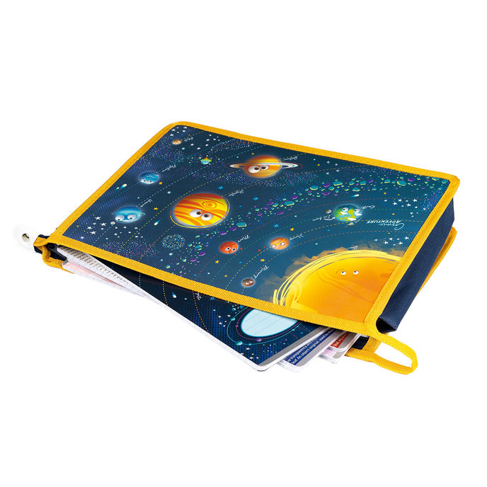 1668-0428 Plastová zložka A4 Cosmic adventure