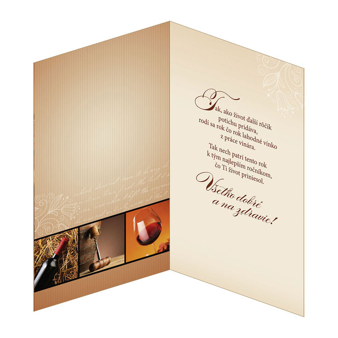 15-6083 Blahoprajná karta gratulačná 2 str. SK