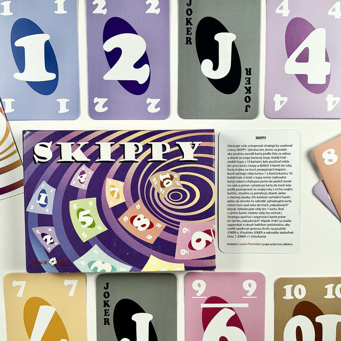 2201-0067 Hracie karty SKIPPY