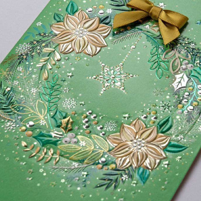 11-6537 Christmas greeting card CZ