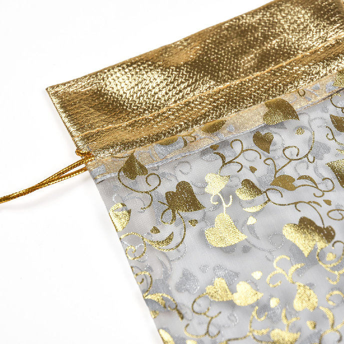 2007-0025 Organza bag 10x14,5cm