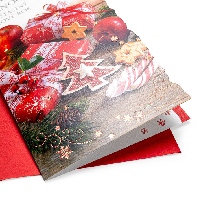 11-6604 Christmas greeting card SK