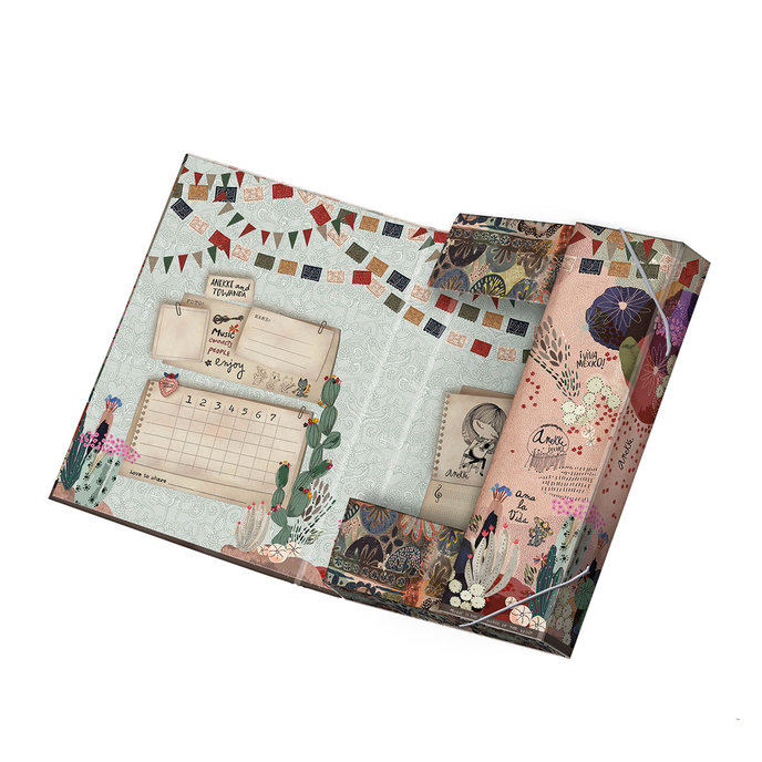 1240-0331 Box na zošity A5 lic. Anekke