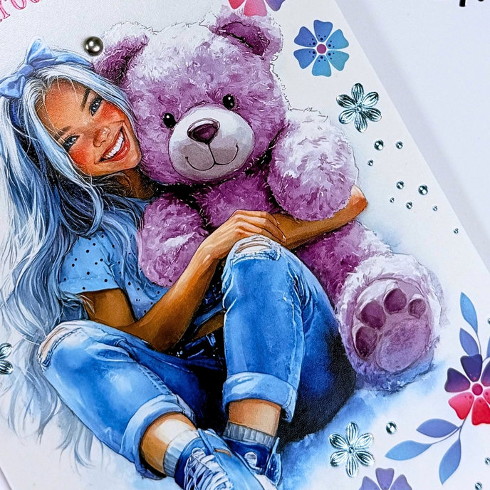 17-6075 Greeting card for children SK