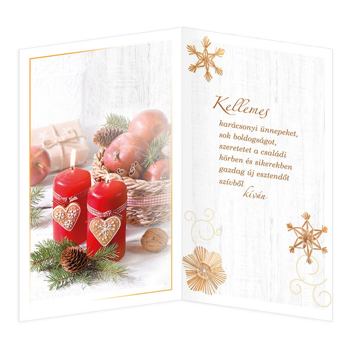 11-6461 Christmas greeting card HU