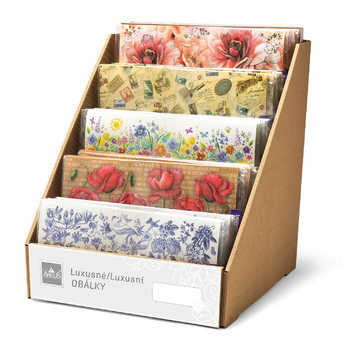 9799-0043 Papierový display na LUX obálky