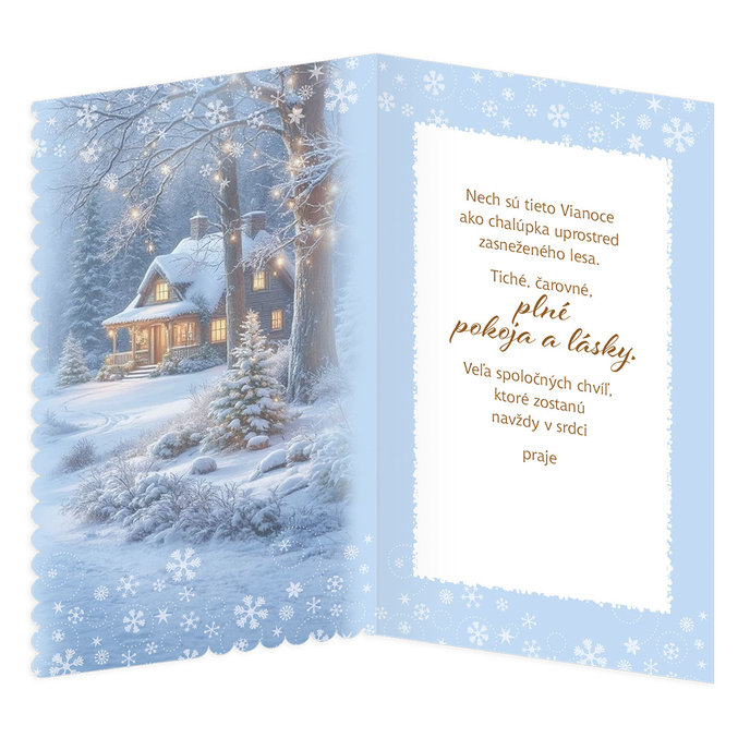 11-6601 Christmas greeting card SK