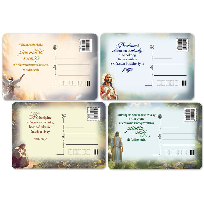 0612-0330s Pohľadnica veľkonočná 3D SK
