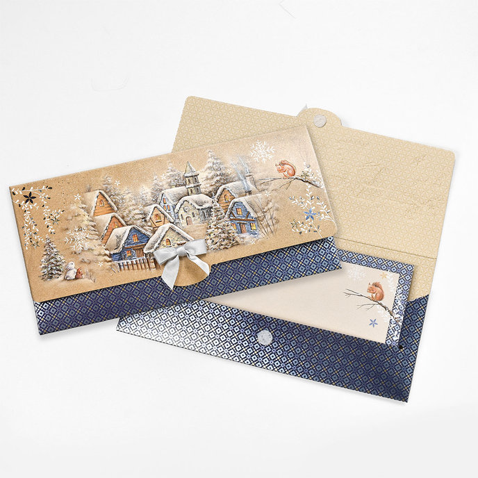 81-6037 Christmas envelope