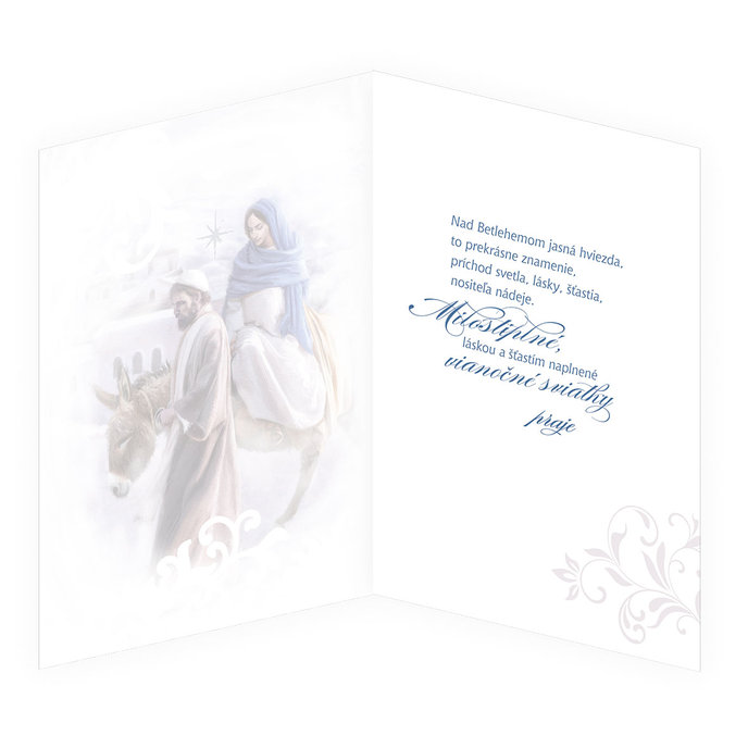 71-673 Blahoprajná karta vianočná SK