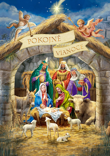 0611-0320s Pohľadnica vianočná 3D SK