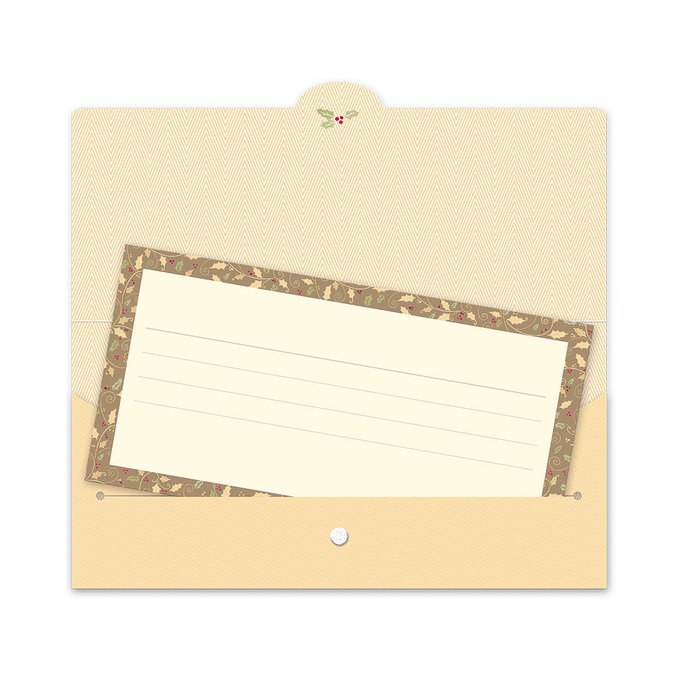 81-6017 Obálka s kartičkou, vianočná