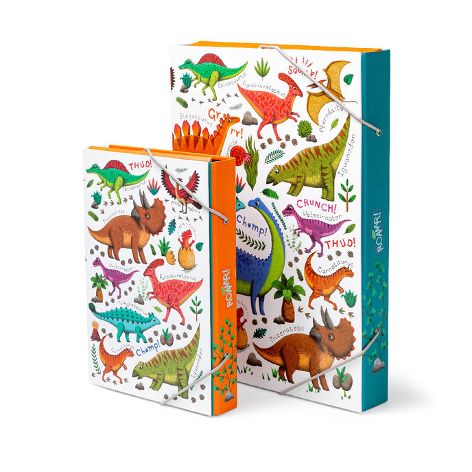 1231-0425 Box na zošity A4 Roaaar!