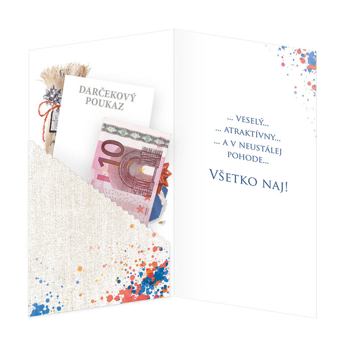 15-6439 Greeting card glued component SK/30