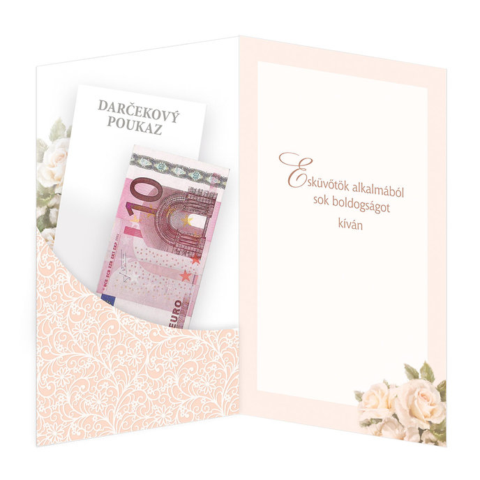 13-6124 Blahoprajná karta svadobná  HU