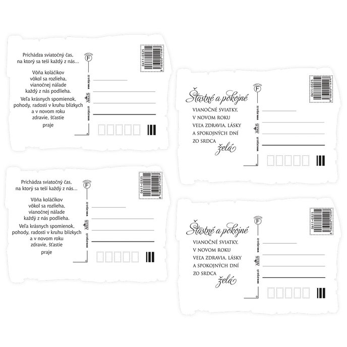 0611-0325s Pohľadnica vianočná SK