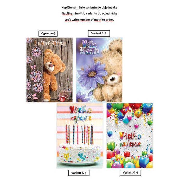 0617-0751s Postcard for children 3D SK