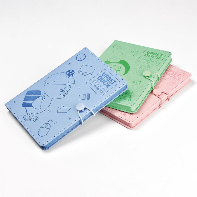 1472-0002 Notepad 12x16,9cm UPSET DUCK