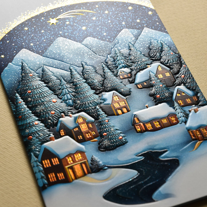 11-6564 Blahoprajná karta vianočná  BT