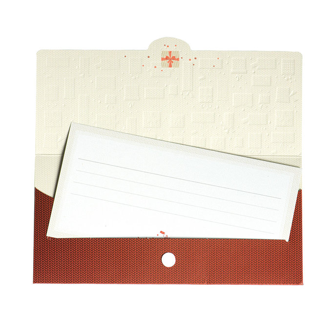 81-6006 Obálka s kartičkou, vianočná