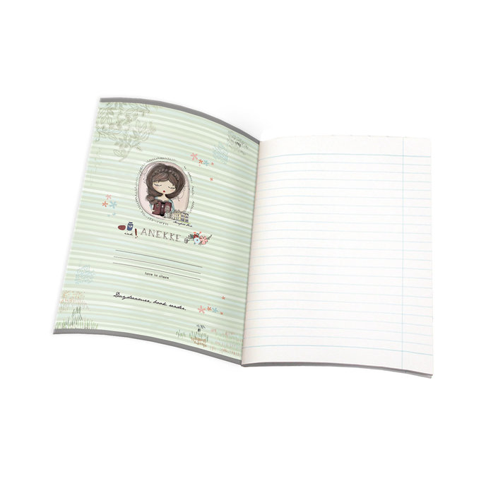 1585-0302 Exercise book A4, TYPE 444 lic. Anekke