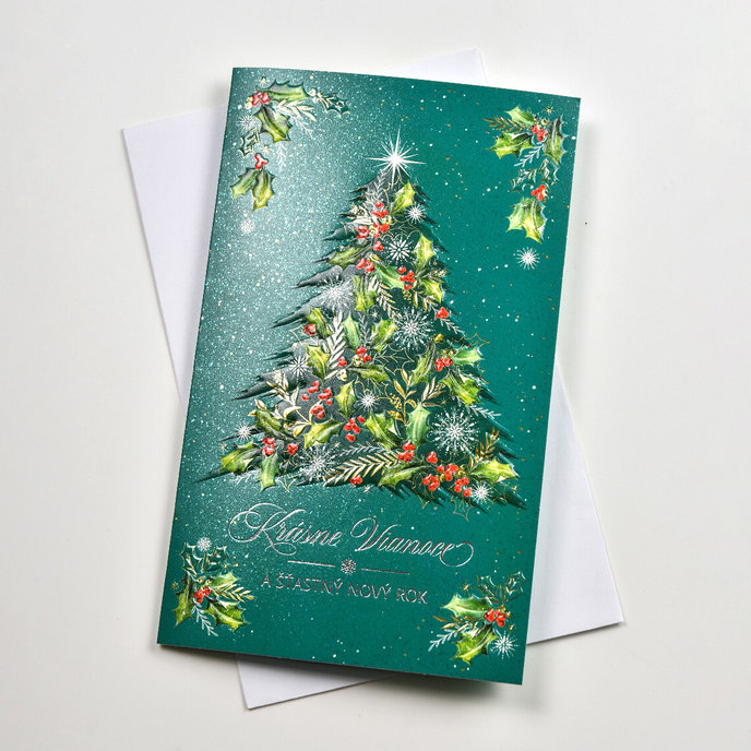 11-6570 Blahoprajná karta vianočná SK
