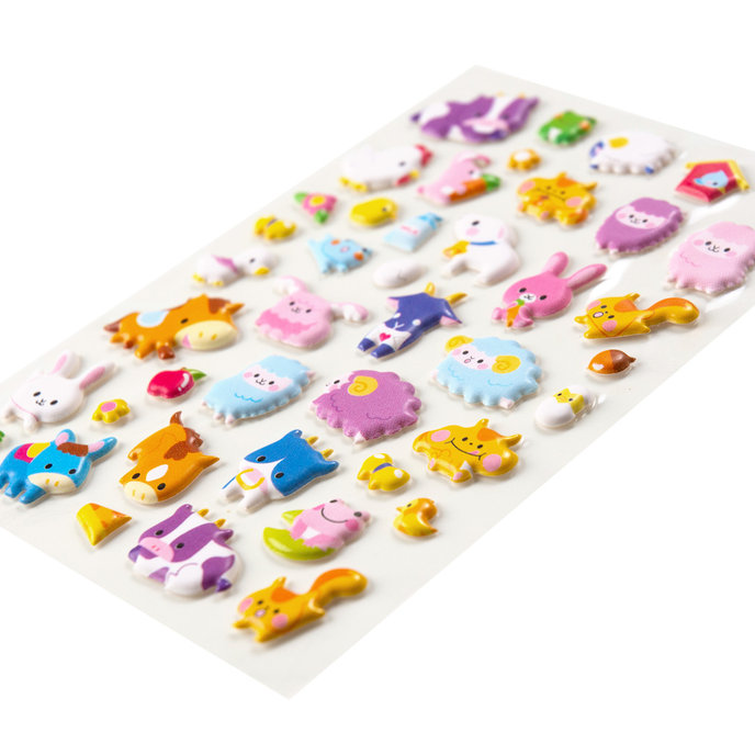 2605-8001 Decorative Stickers Soft Puffy - MIX