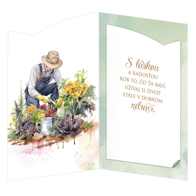 15-6588 Blahoprajná karta gratulačná SK/50