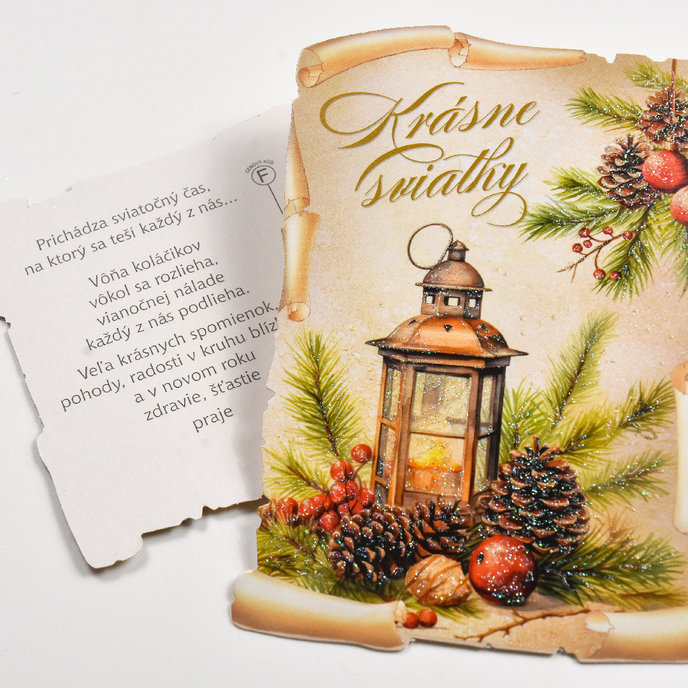 0611-0325s Pohľadnica vianočná SK