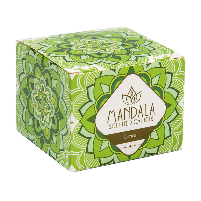 2358-0004 Mandala scented candle