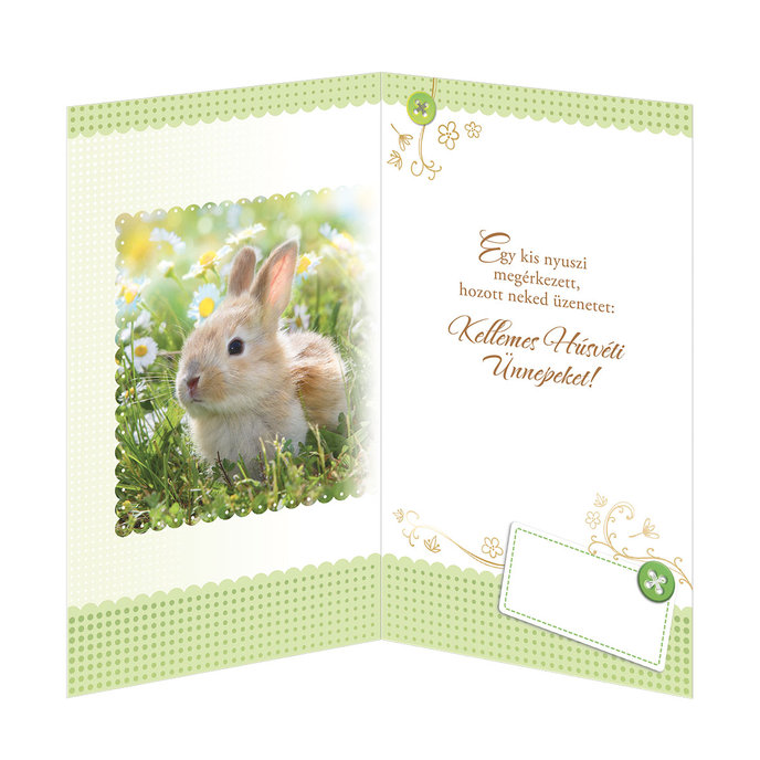 12-681 Easter greeting card HU