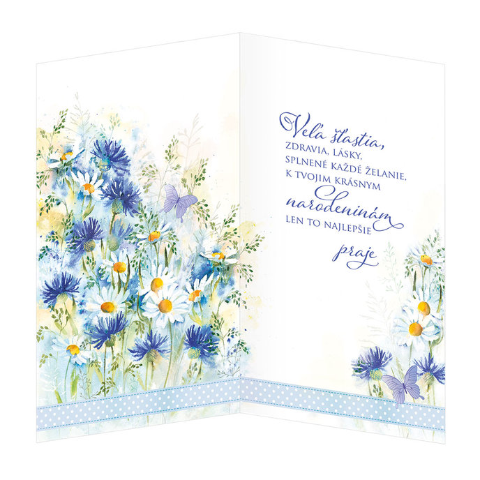 15-6466 Blahoprajná karta gratulačná otočník SK