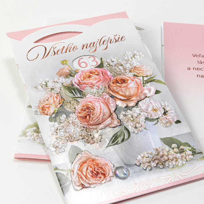 15-6573 Blahoprajná karta gratulačná otočník SK