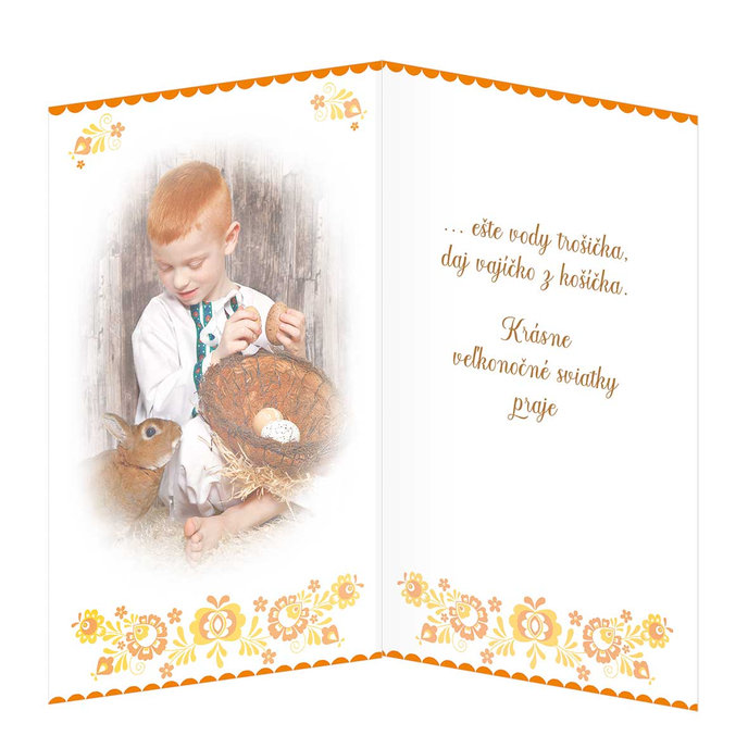 12-6003 Blahoprajná karta veľkonočná  SK