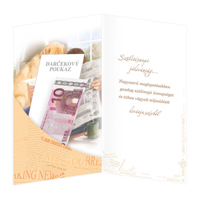 15-6494 Greeting card glued component HU