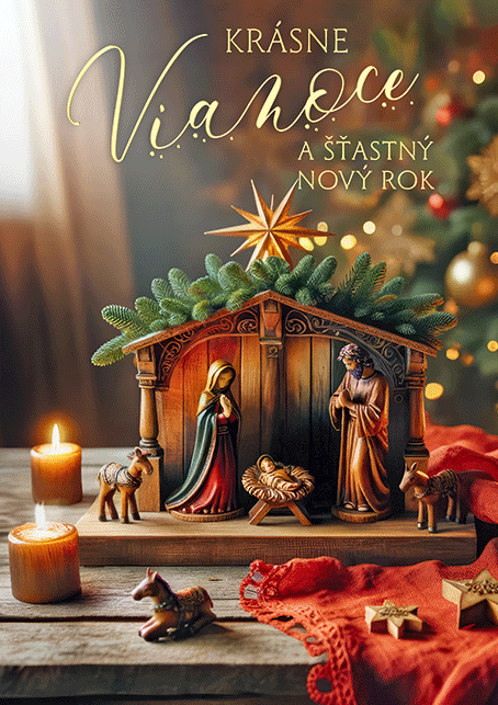 0611-0328s Pohľadnica vianočná 3D SK