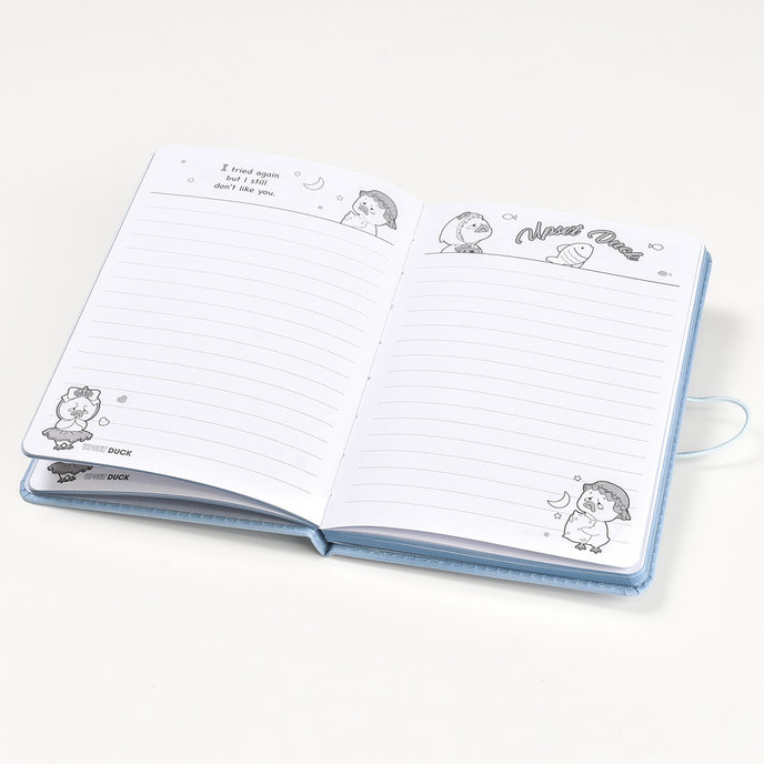 1472-0002 Notepad 12x16,9cm UPSET DUCK