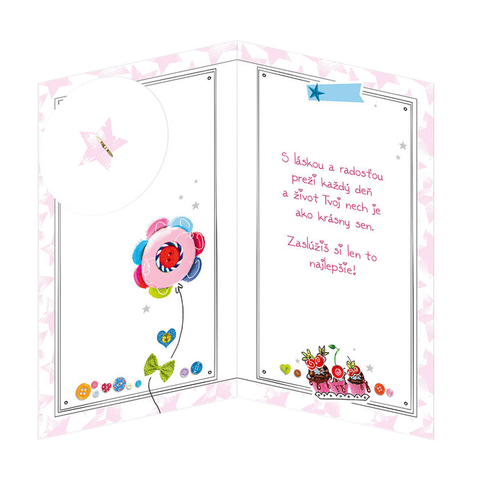 17-6007 Blahoprajná karta detská SK