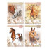 1111-0360 Shredding notepad 9x12cm Horses & me