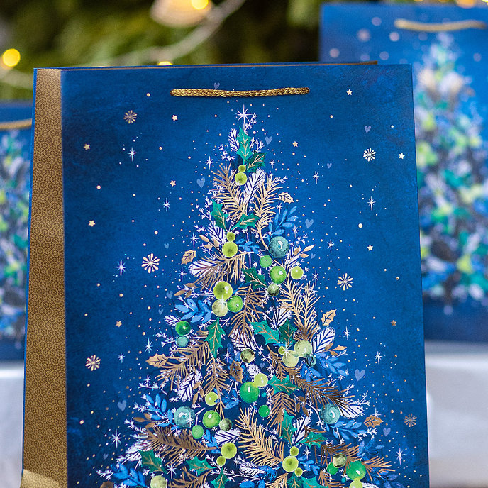 0859-0156 Darčeková taška vianočná LUX