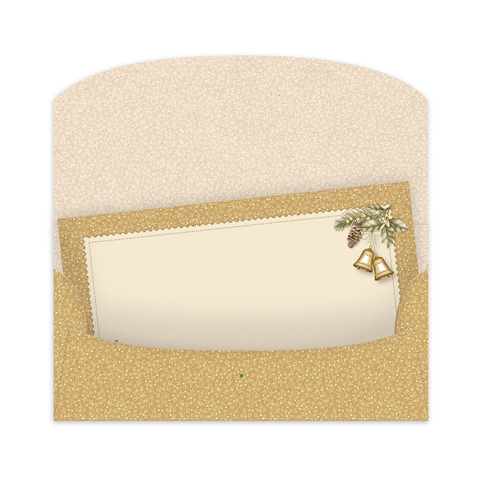 91-6014 Obálka na voucher, vianočná